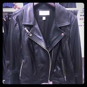 Michael Kors | New Black Leather Jacket